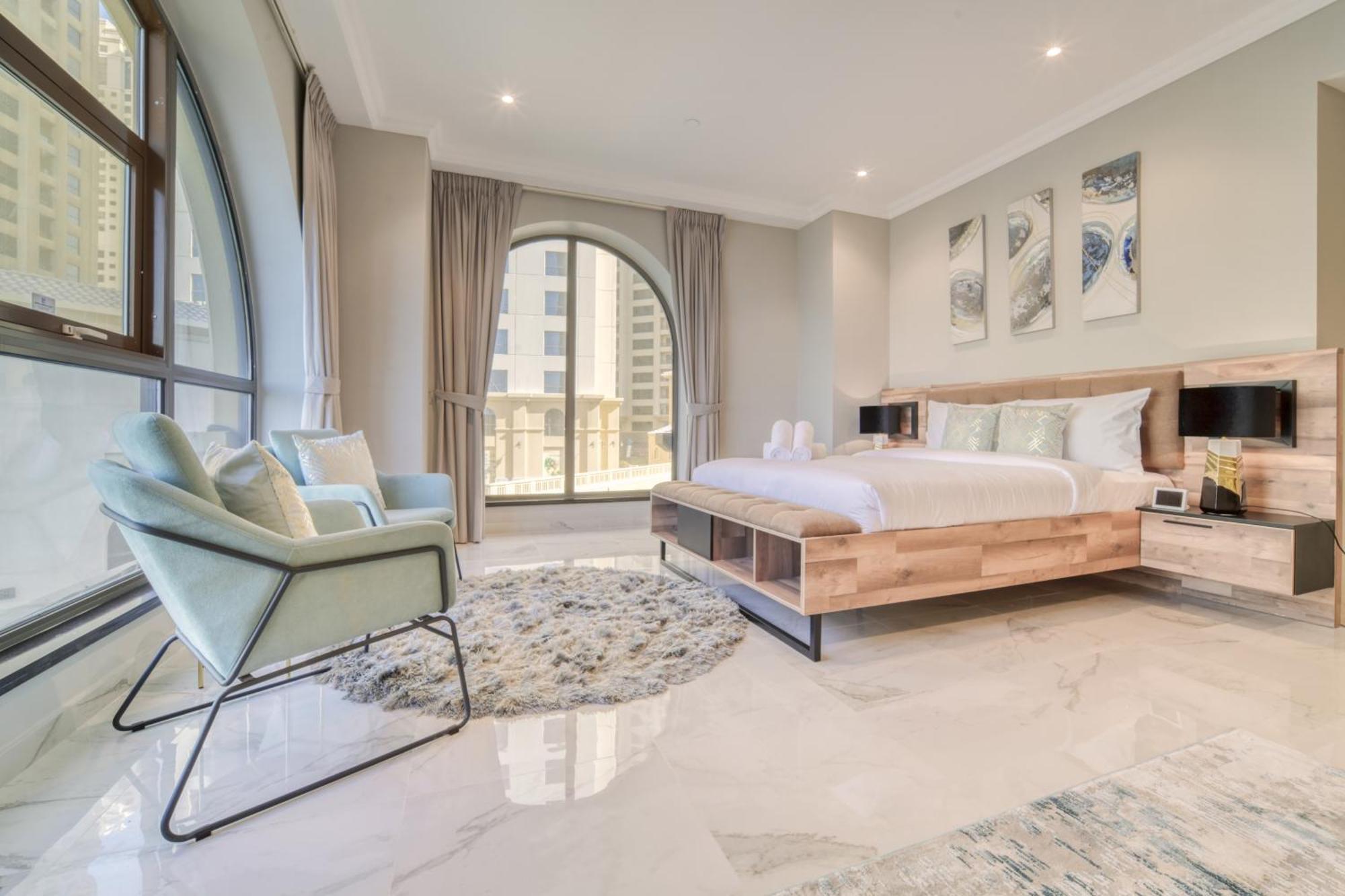 Luxurious 4 Bedroom Duplex With Terrace & Sea View Dubaj Kültér fotó