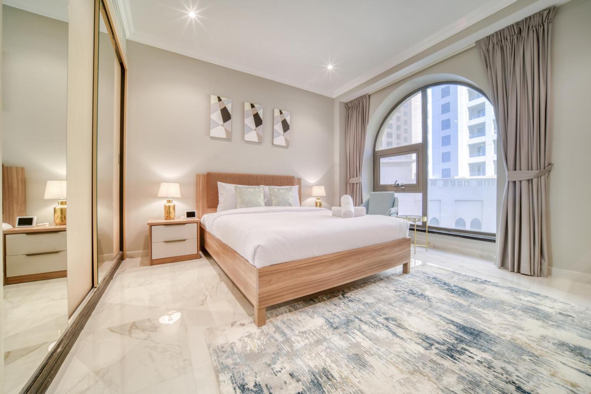 Luxurious 4 Bedroom Duplex With Terrace & Sea View Dubaj Kültér fotó