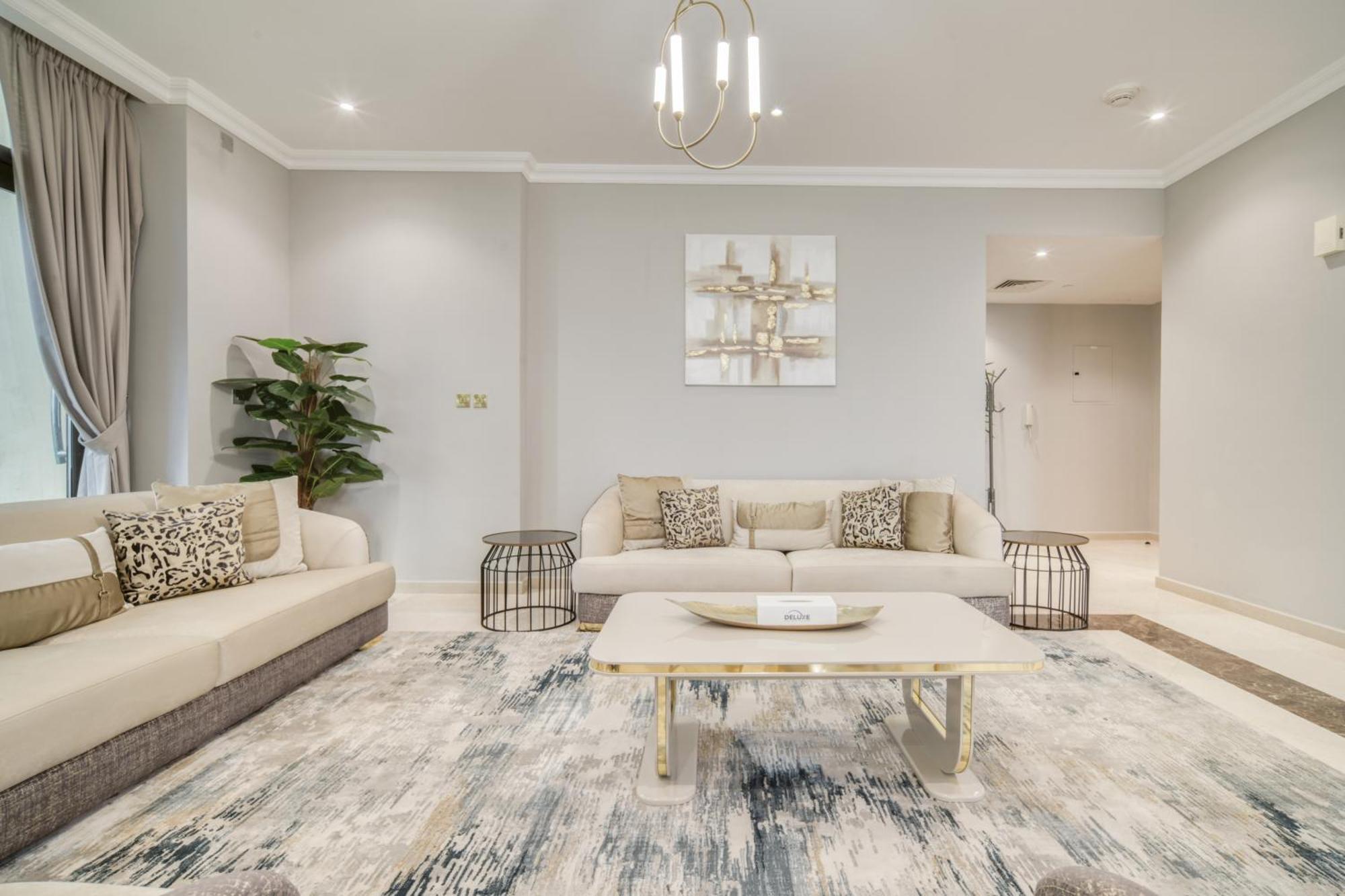 Luxurious 4 Bedroom Duplex With Terrace & Sea View Dubaj Kültér fotó