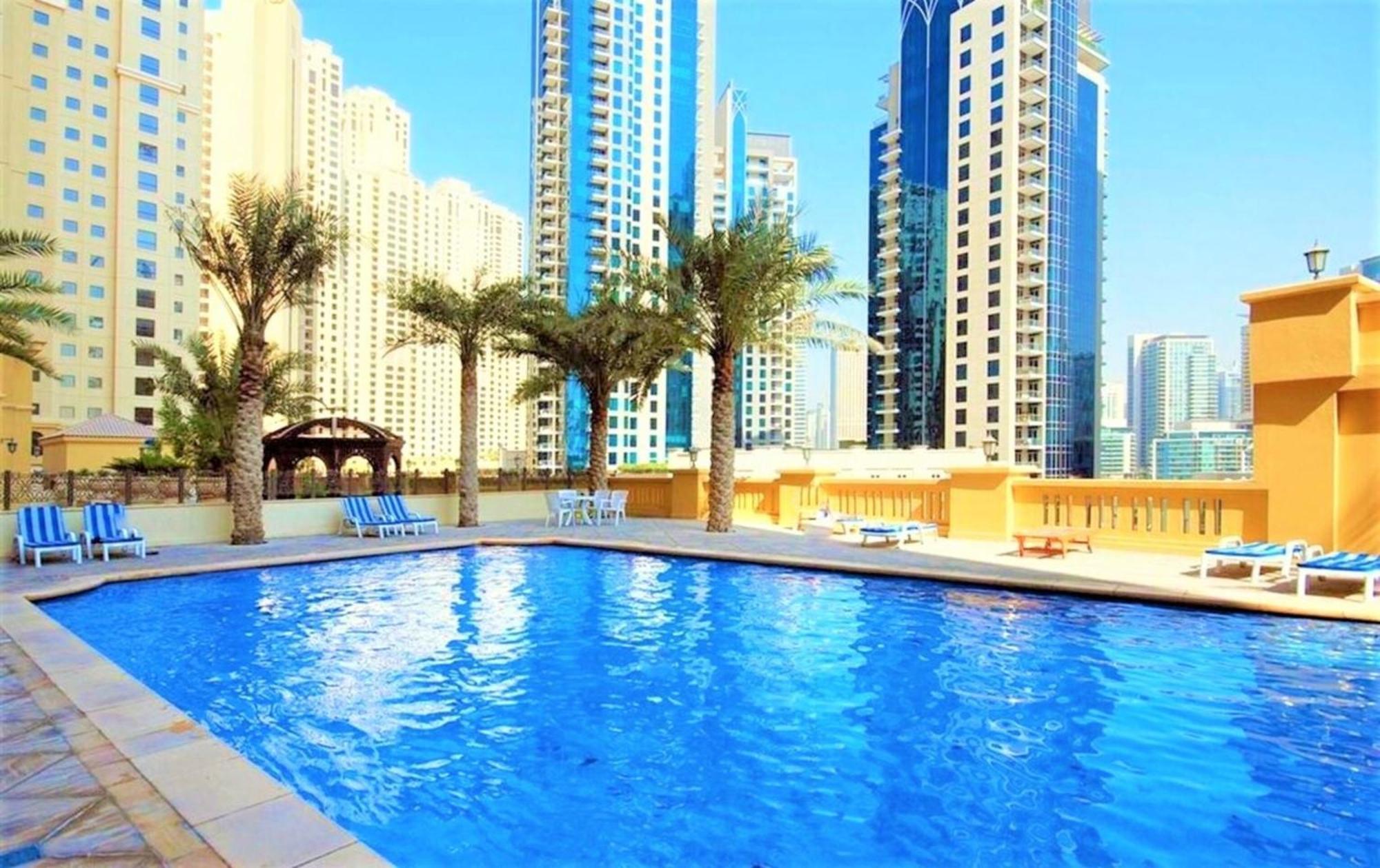 Luxurious 4 Bedroom Duplex With Terrace & Sea View Dubaj Kültér fotó